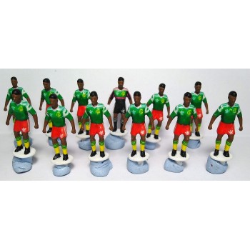 Subbuteo Andrew Table Soccer Cameroon 1990 World Cup Team only 12 figures,no bases,no box